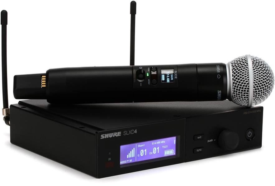 Shure SLXD24/K8B Wireless Microphone System